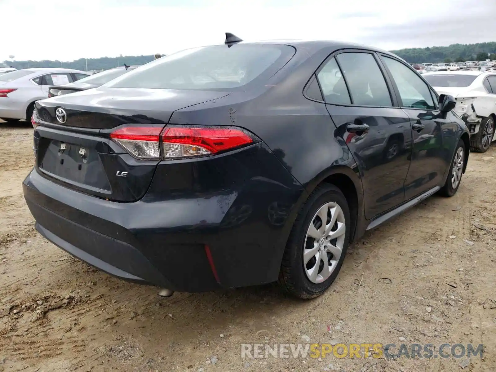 4 Photograph of a damaged car 5YFEPRAE8LP081565 TOYOTA COROLLA 2020