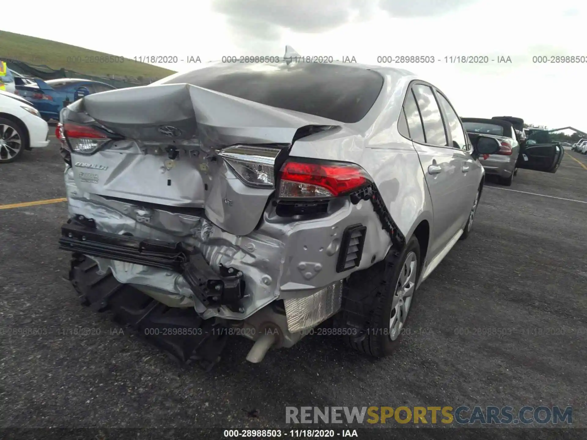 6 Photograph of a damaged car 5YFEPRAE8LP083025 TOYOTA COROLLA 2020