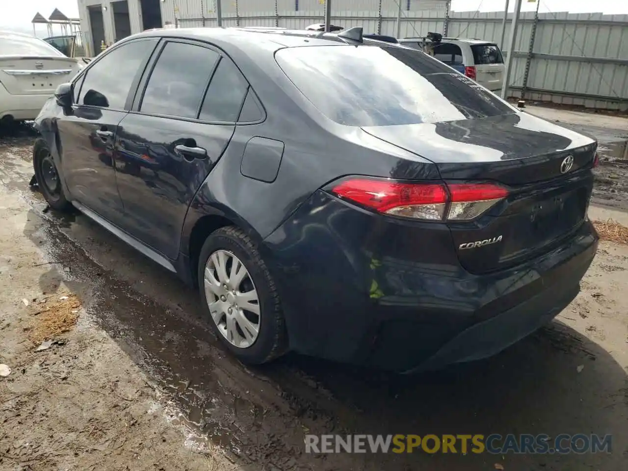 3 Photograph of a damaged car 5YFEPRAE8LP083347 TOYOTA COROLLA 2020