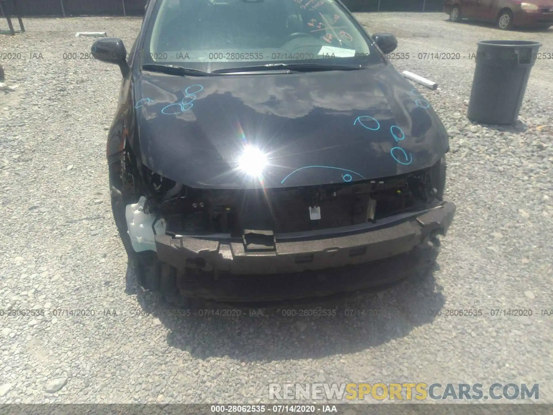 6 Photograph of a damaged car 5YFEPRAE8LP083980 TOYOTA COROLLA 2020