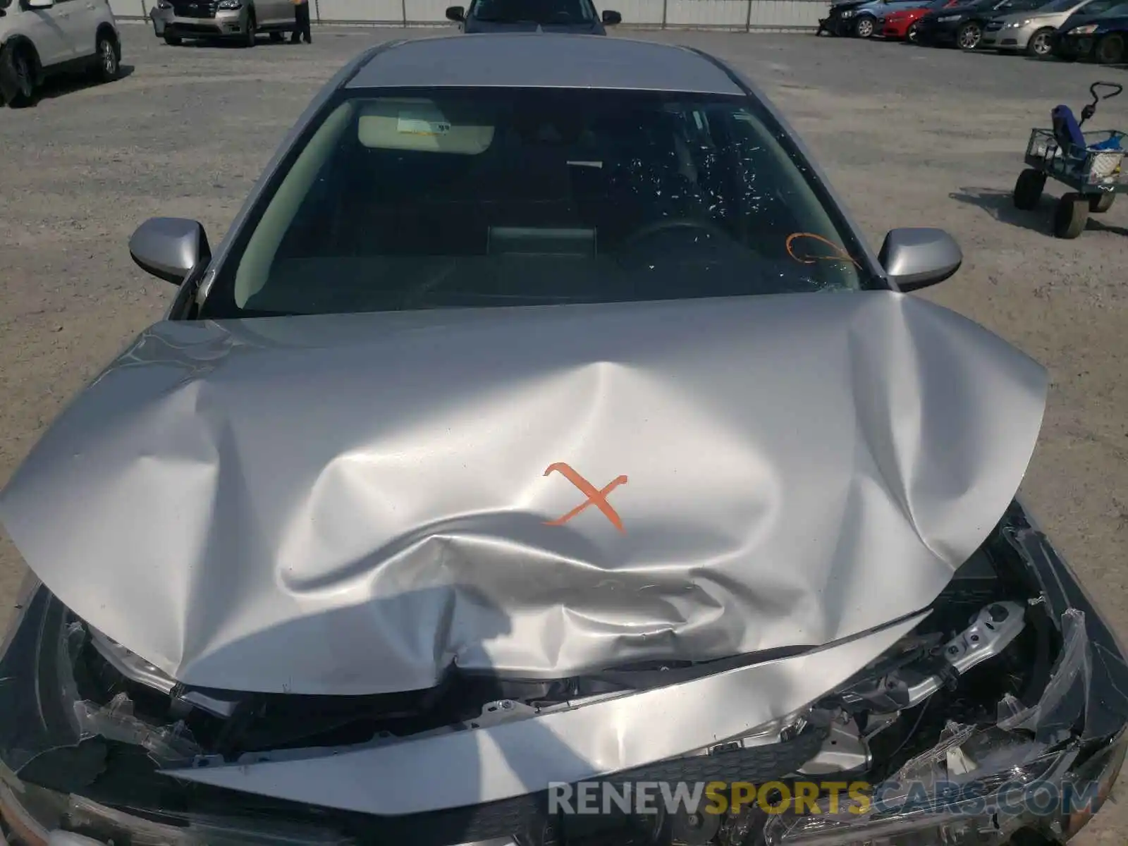 7 Photograph of a damaged car 5YFEPRAE8LP084420 TOYOTA COROLLA 2020