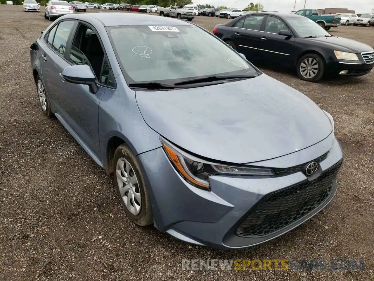 1 Photograph of a damaged car 5YFEPRAE8LP084563 TOYOTA COROLLA 2020