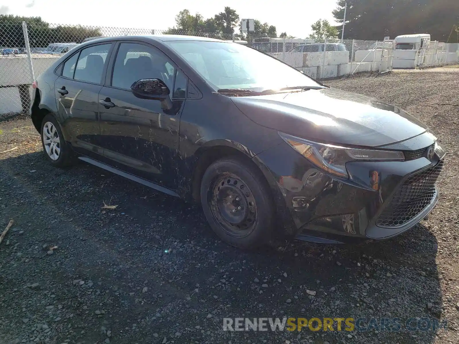 1 Photograph of a damaged car 5YFEPRAE8LP084854 TOYOTA COROLLA 2020