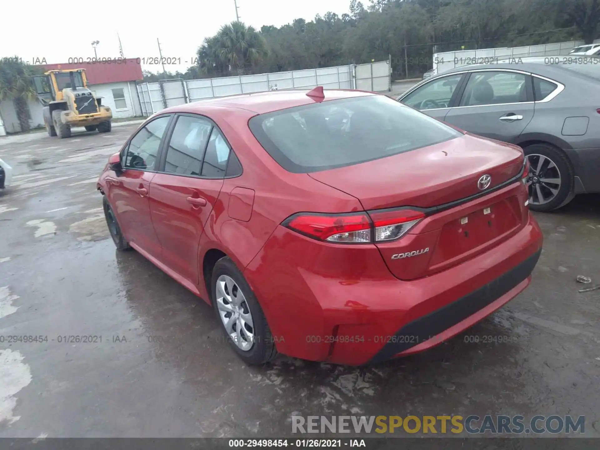 3 Photograph of a damaged car 5YFEPRAE8LP086684 TOYOTA COROLLA 2020