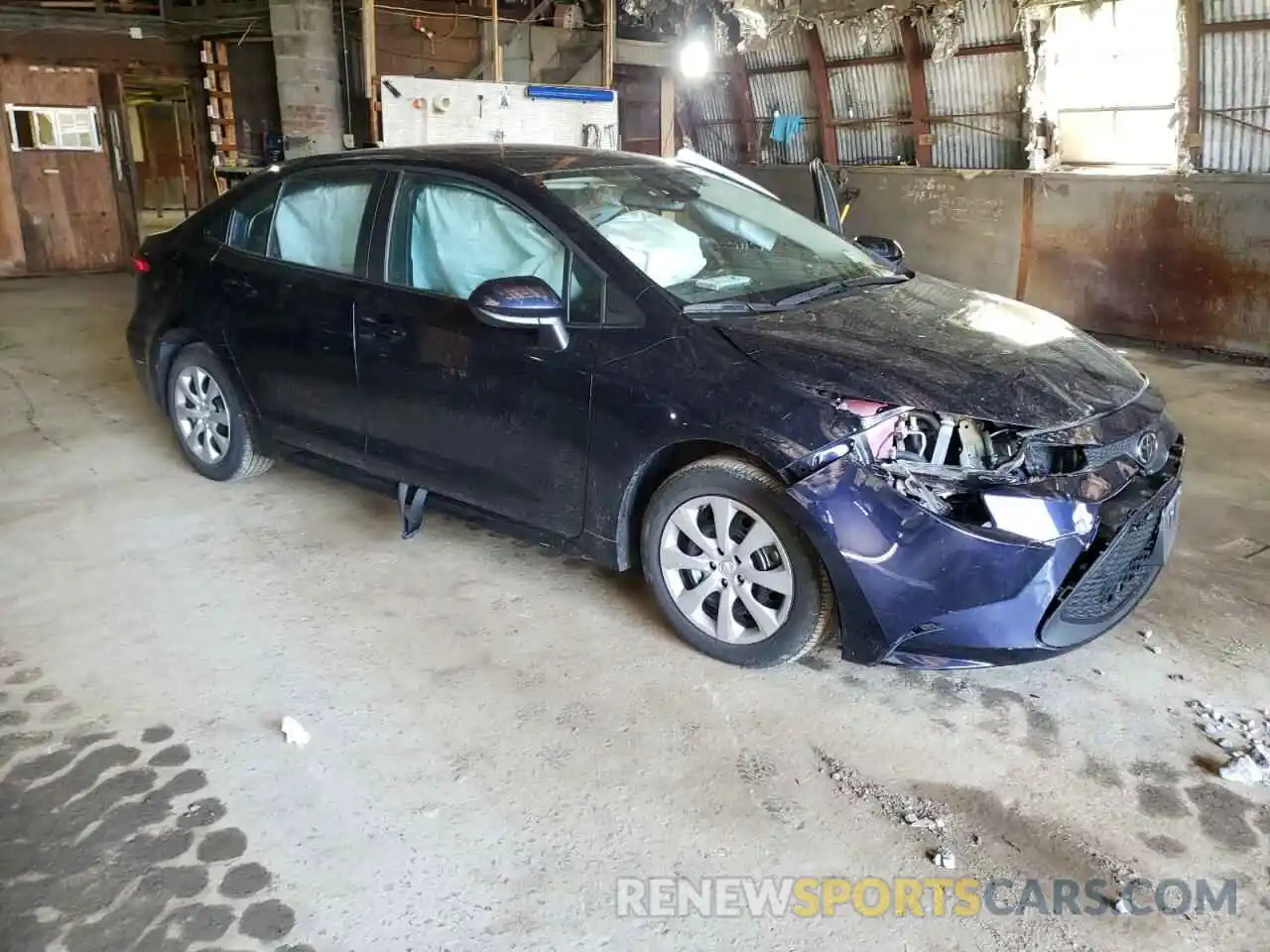 1 Photograph of a damaged car 5YFEPRAE8LP088774 TOYOTA COROLLA 2020