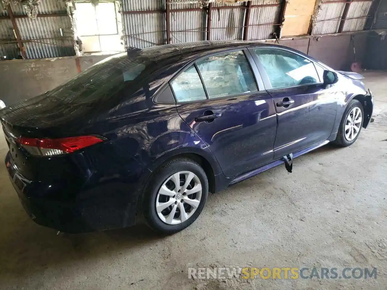 4 Photograph of a damaged car 5YFEPRAE8LP088774 TOYOTA COROLLA 2020