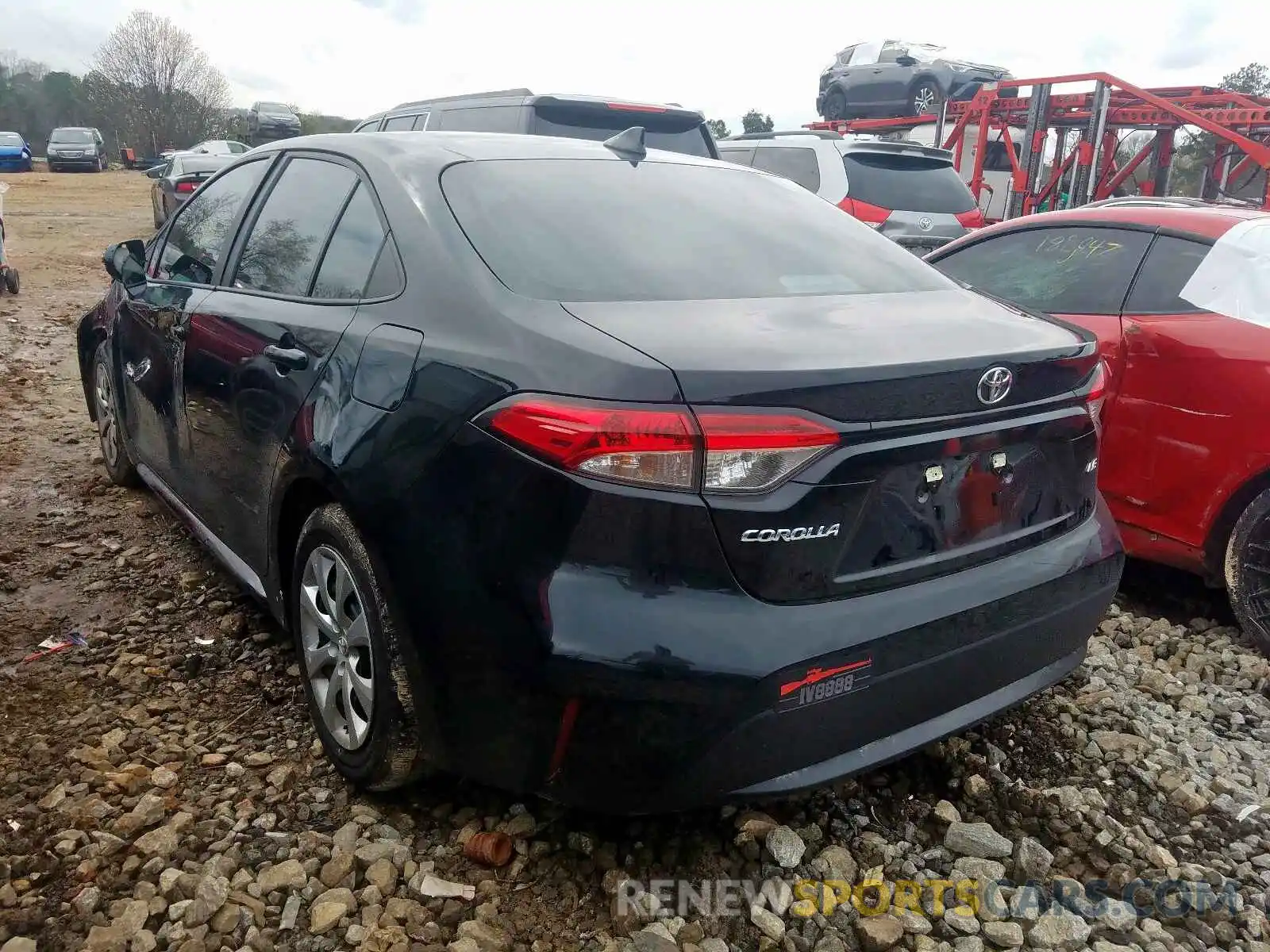 3 Photograph of a damaged car 5YFEPRAE8LP089472 TOYOTA COROLLA 2020