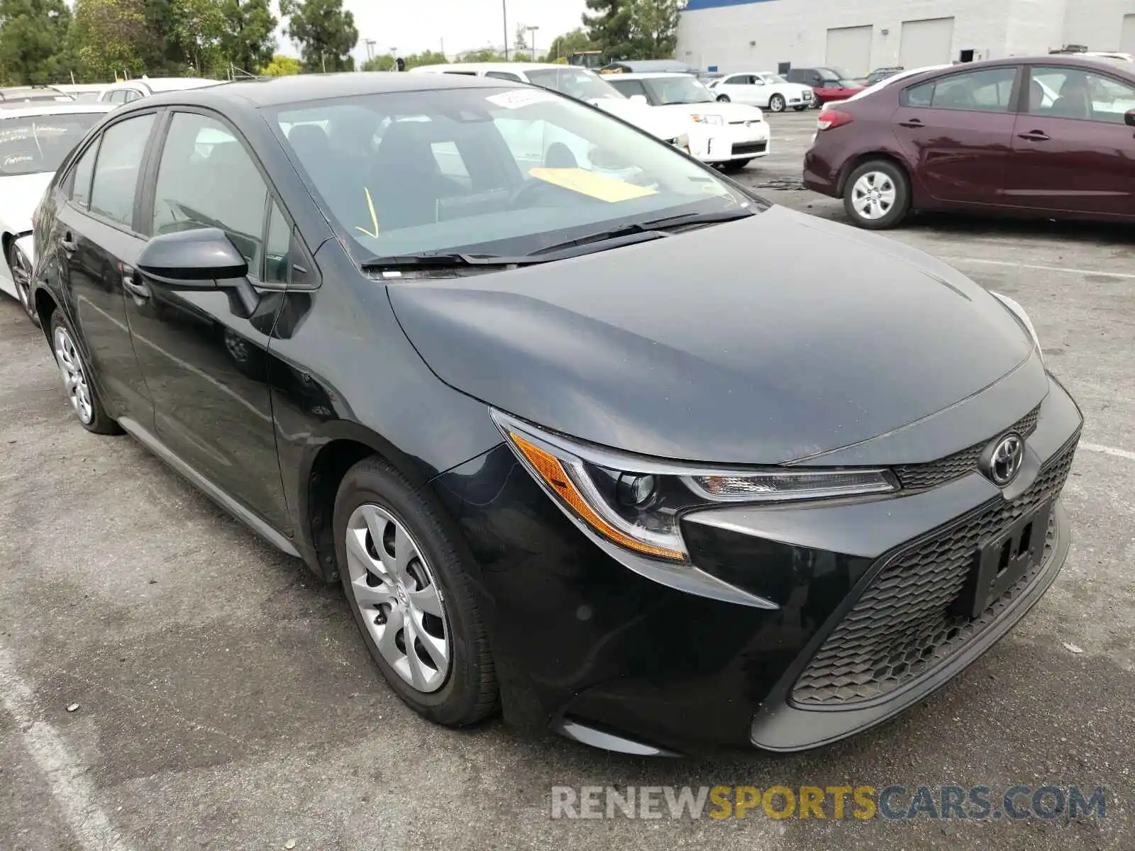 1 Photograph of a damaged car 5YFEPRAE8LP089651 TOYOTA COROLLA 2020