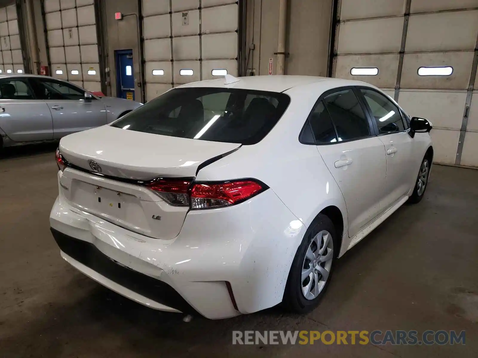 4 Photograph of a damaged car 5YFEPRAE8LP090279 TOYOTA COROLLA 2020