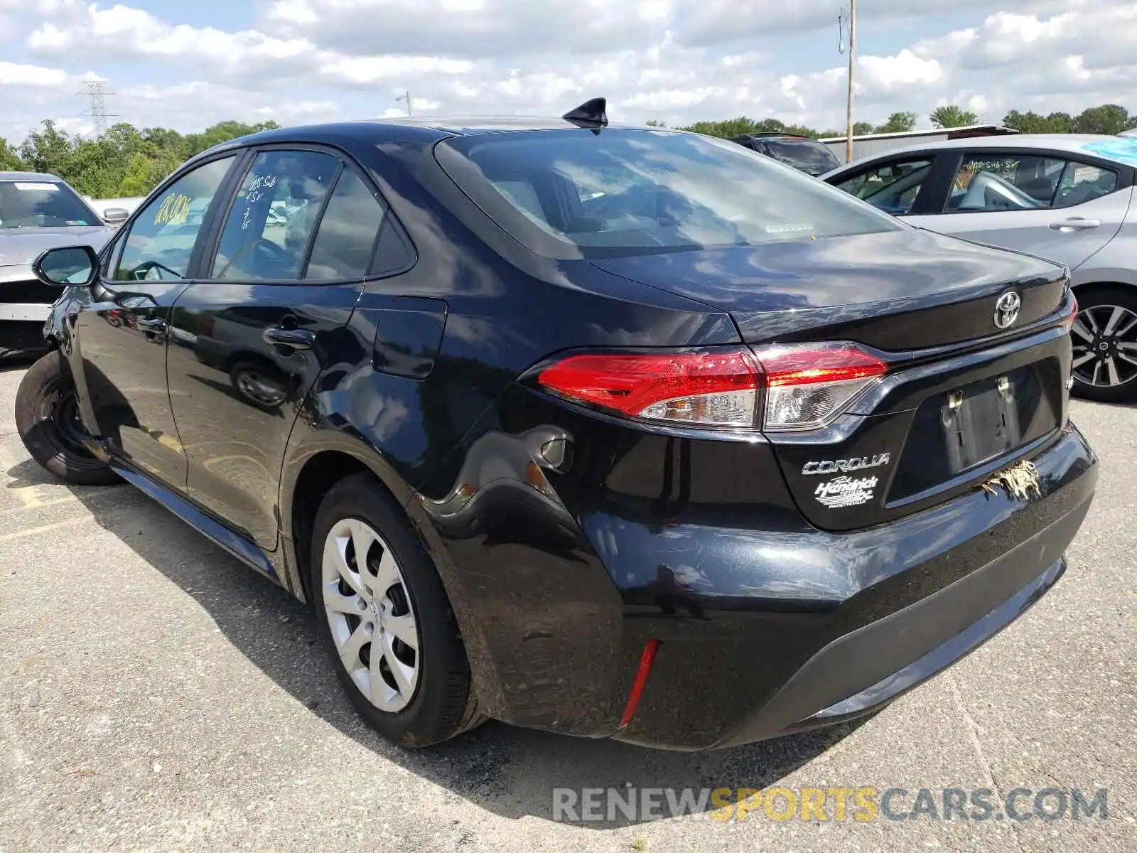 3 Photograph of a damaged car 5YFEPRAE8LP090962 TOYOTA COROLLA 2020