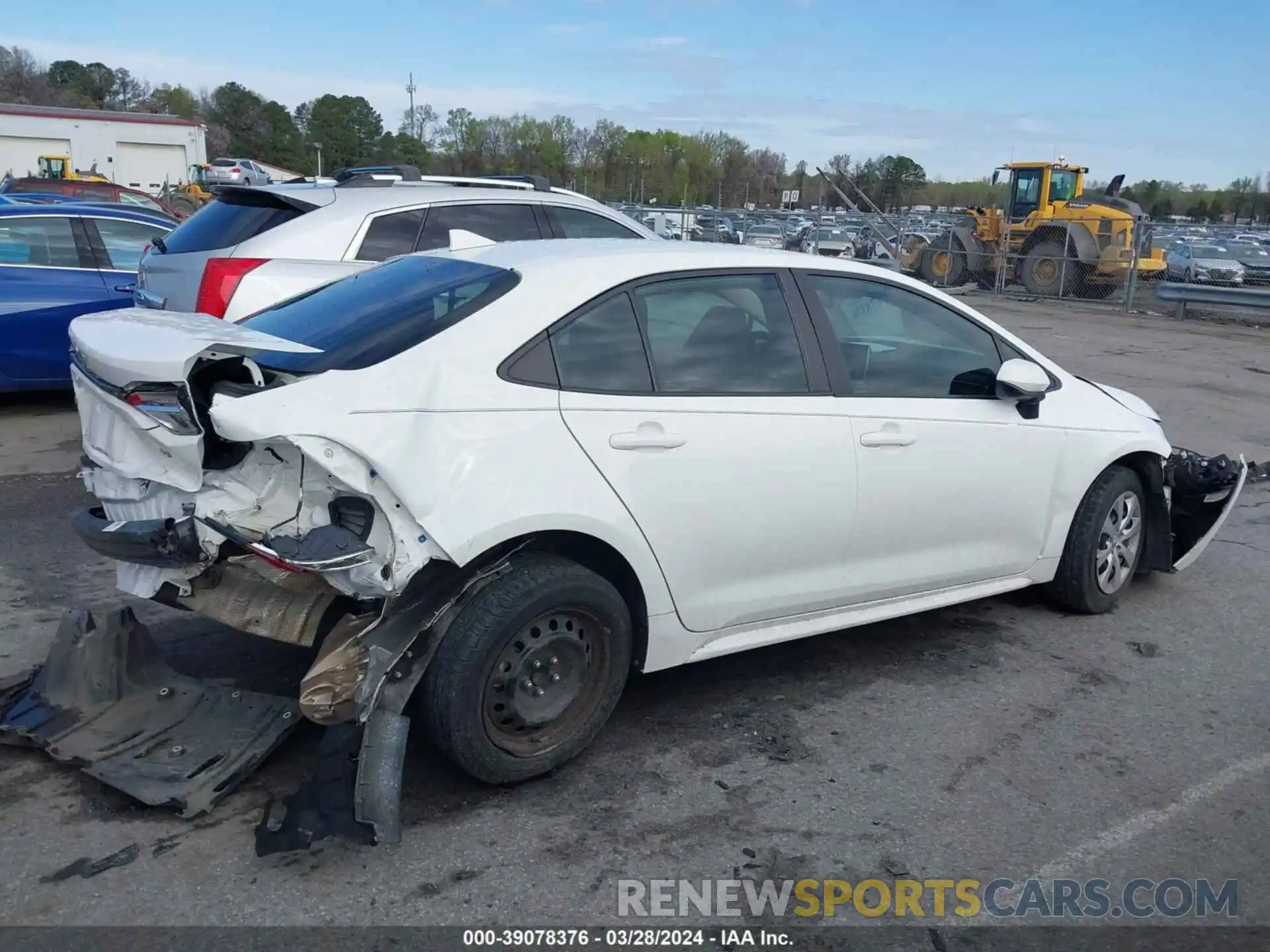 13 Photograph of a damaged car 5YFEPRAE8LP096132 TOYOTA COROLLA 2020