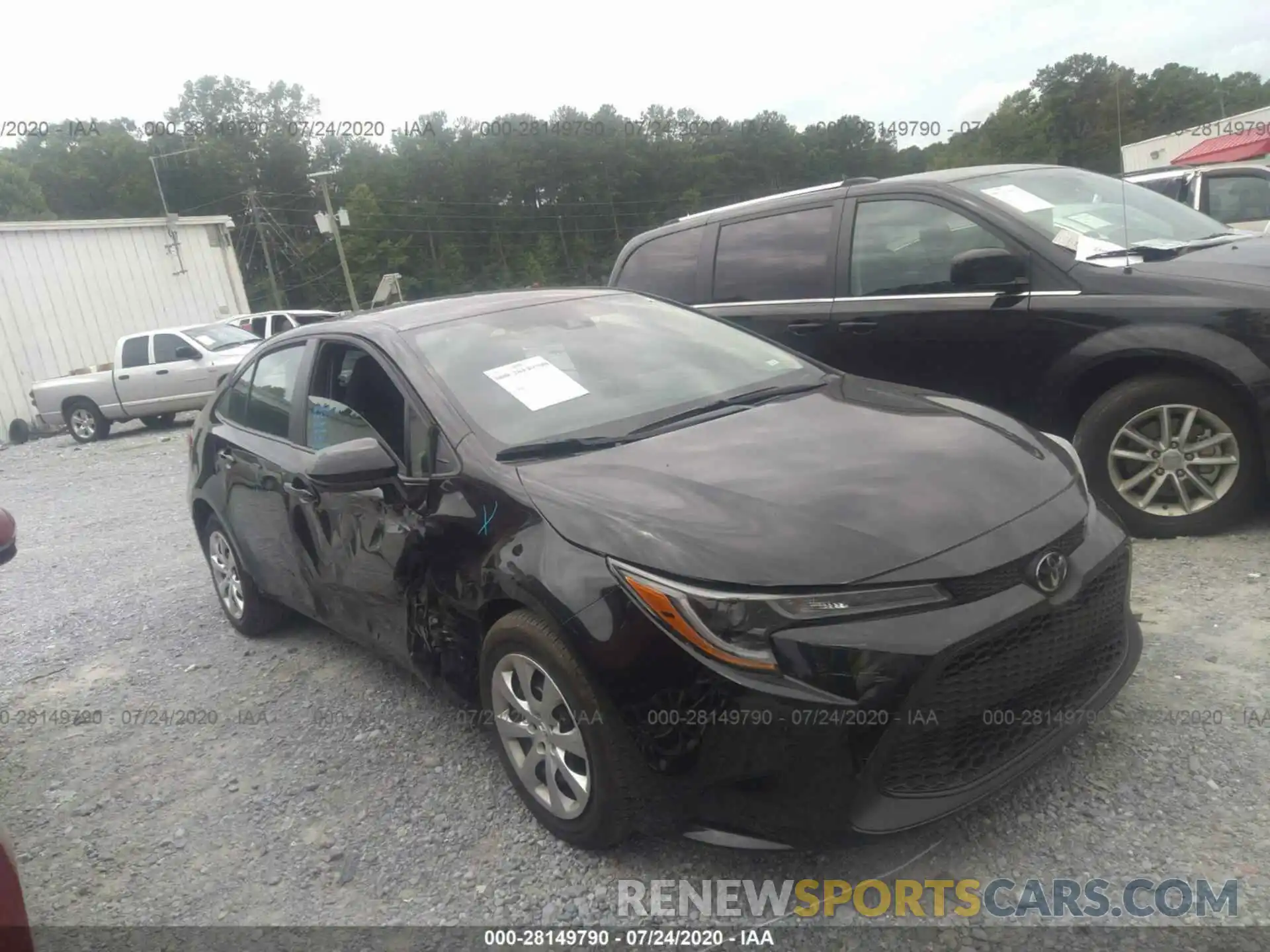 6 Photograph of a damaged car 5YFEPRAE8LP096468 TOYOTA COROLLA 2020