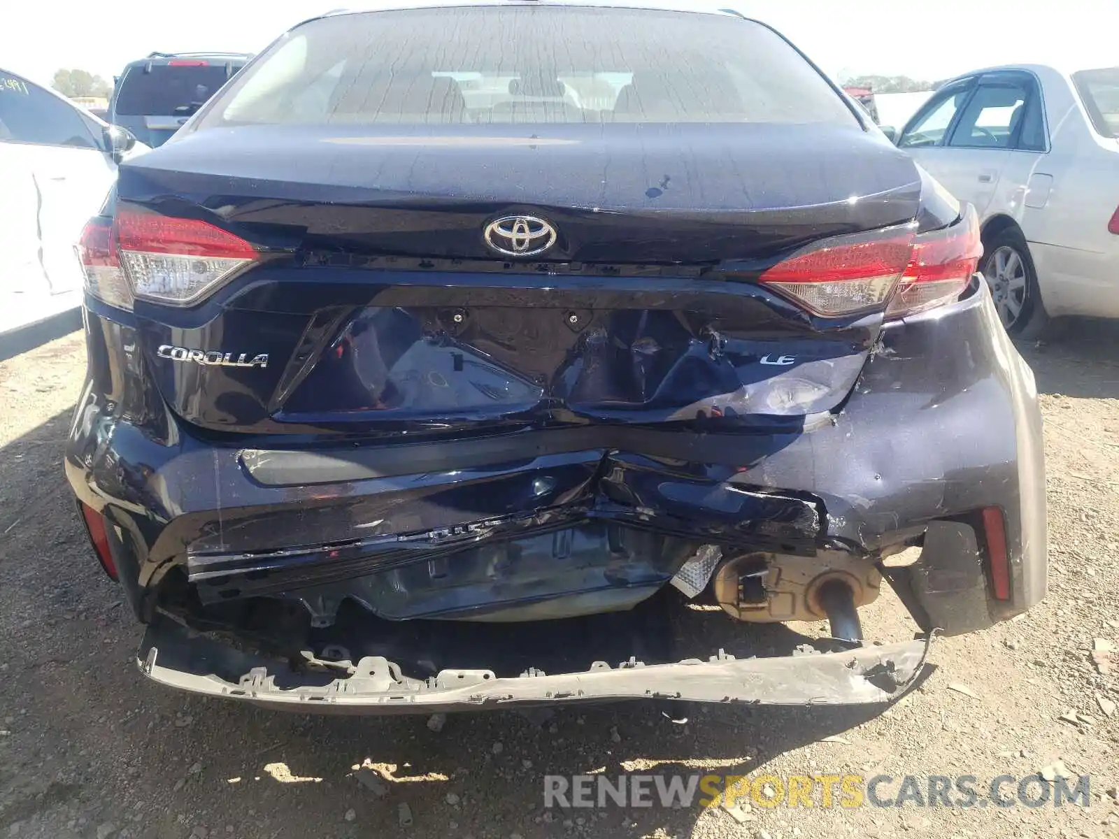 9 Photograph of a damaged car 5YFEPRAE8LP099581 TOYOTA COROLLA 2020