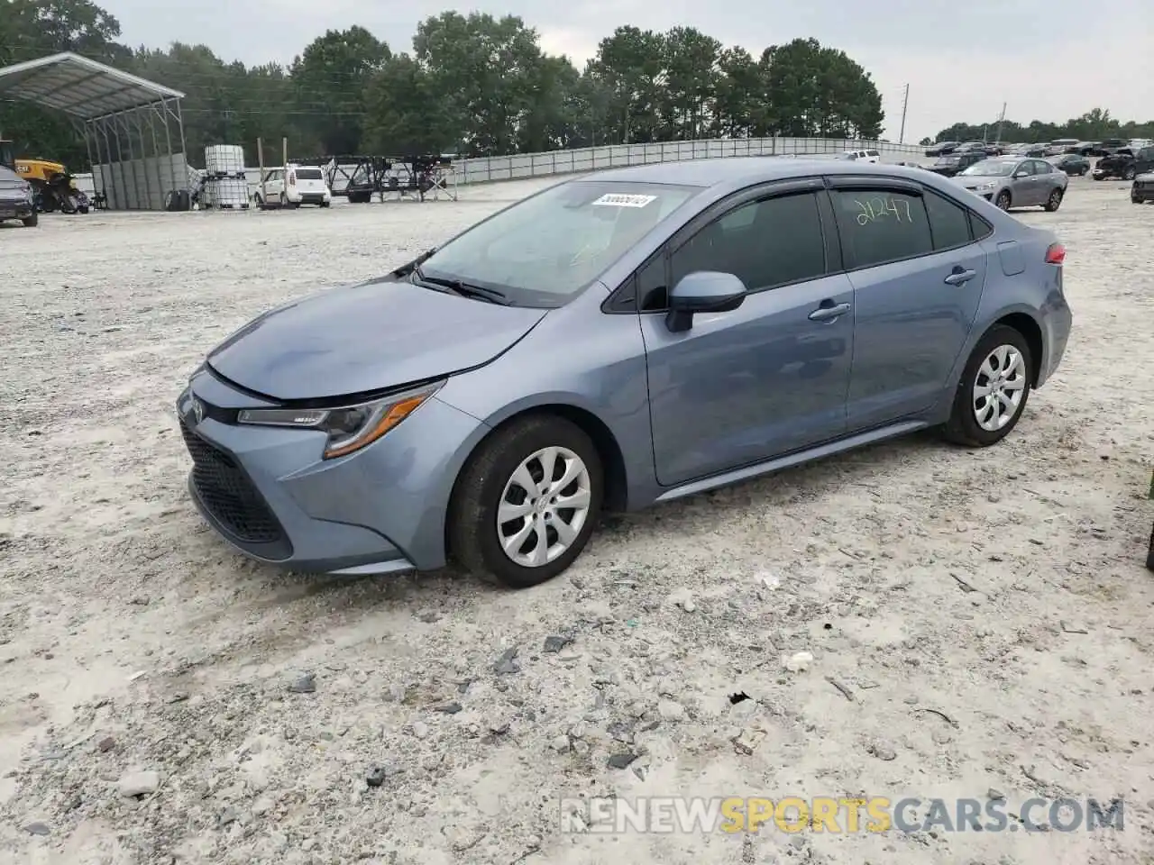 2 Photograph of a damaged car 5YFEPRAE8LP099788 TOYOTA COROLLA 2020