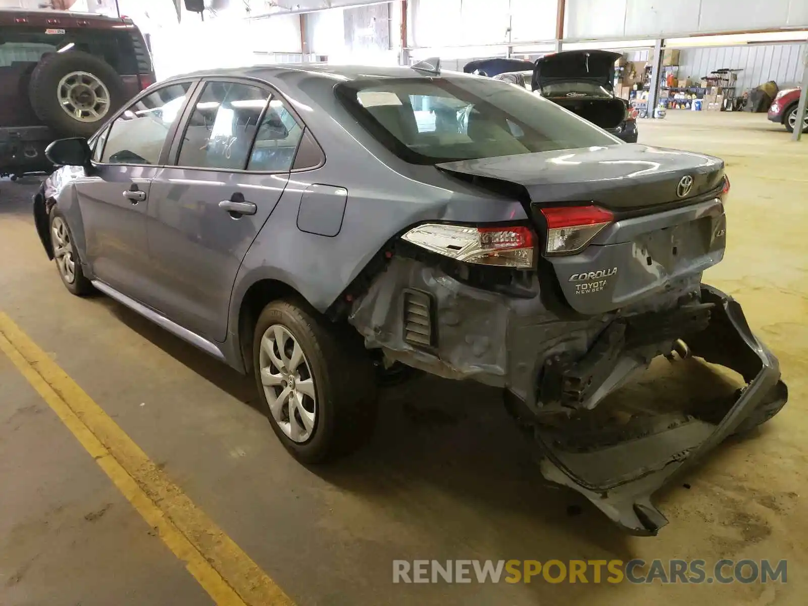 9 Photograph of a damaged car 5YFEPRAE8LP101118 TOYOTA COROLLA 2020