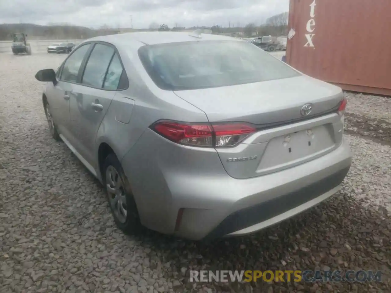 3 Photograph of a damaged car 5YFEPRAE8LP102253 TOYOTA COROLLA 2020