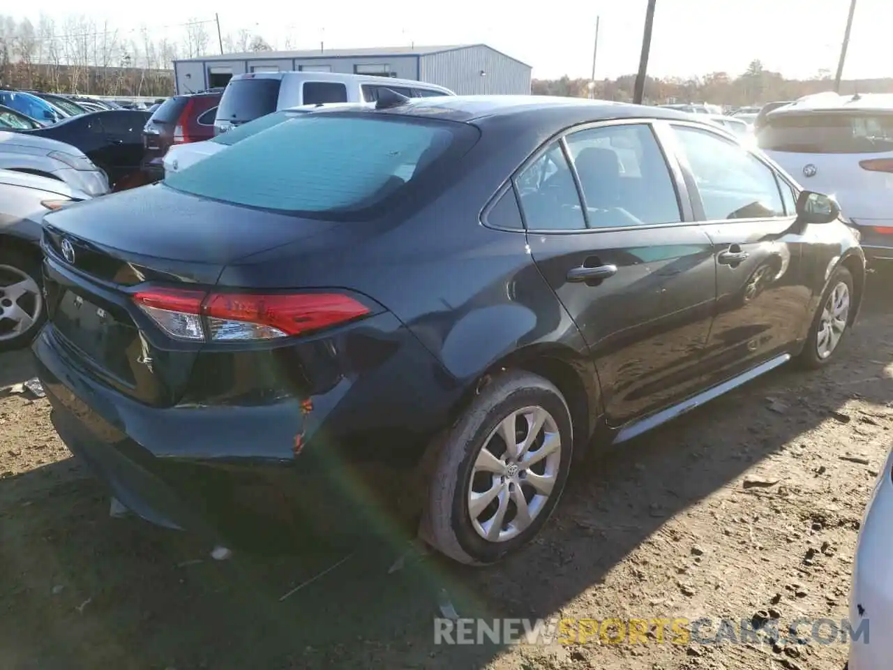 4 Photograph of a damaged car 5YFEPRAE8LP103841 TOYOTA COROLLA 2020