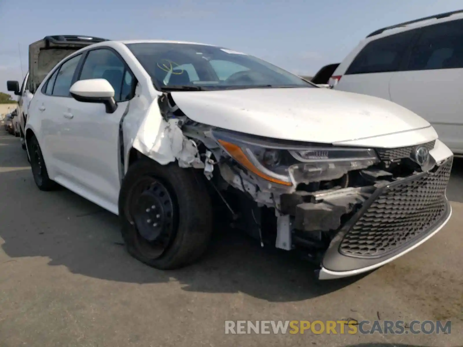 9 Photograph of a damaged car 5YFEPRAE8LP106044 TOYOTA COROLLA 2020