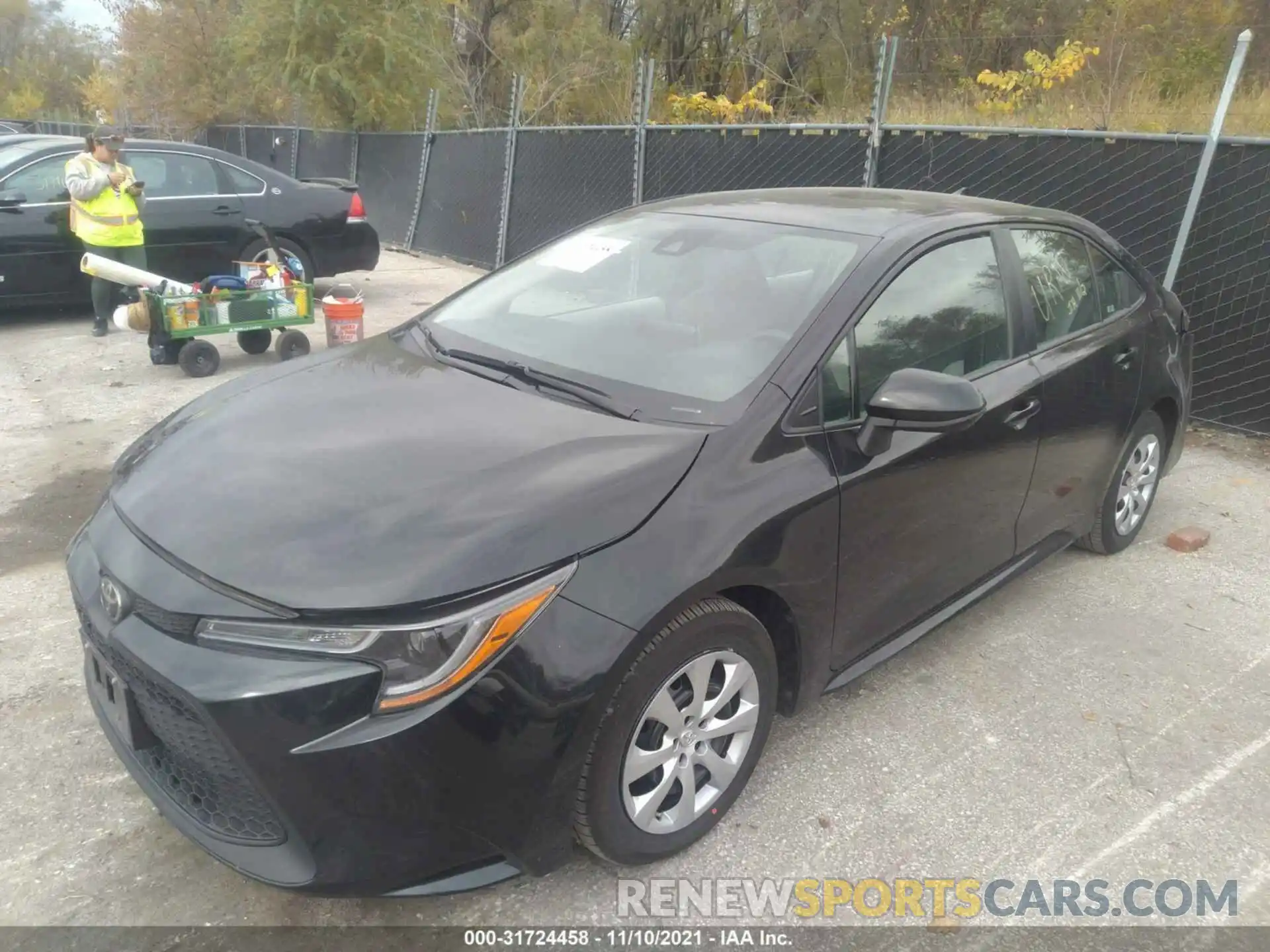 2 Photograph of a damaged car 5YFEPRAE8LP106092 TOYOTA COROLLA 2020