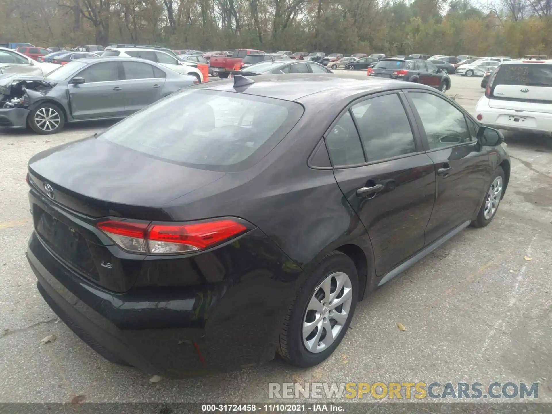 4 Photograph of a damaged car 5YFEPRAE8LP106092 TOYOTA COROLLA 2020