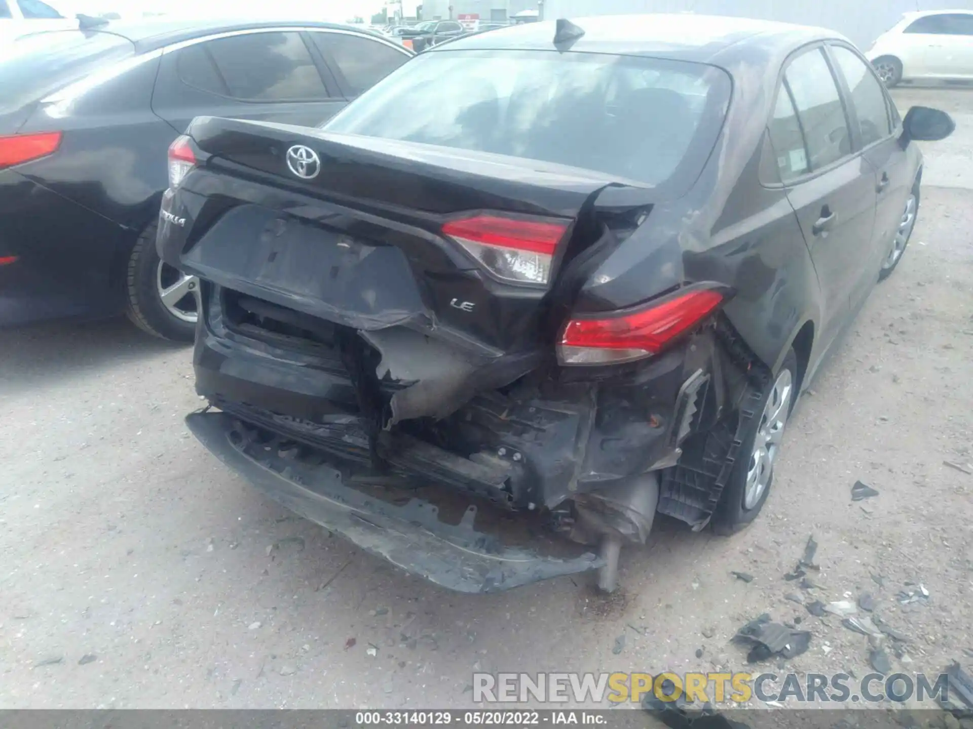 6 Photograph of a damaged car 5YFEPRAE8LP106805 TOYOTA COROLLA 2020