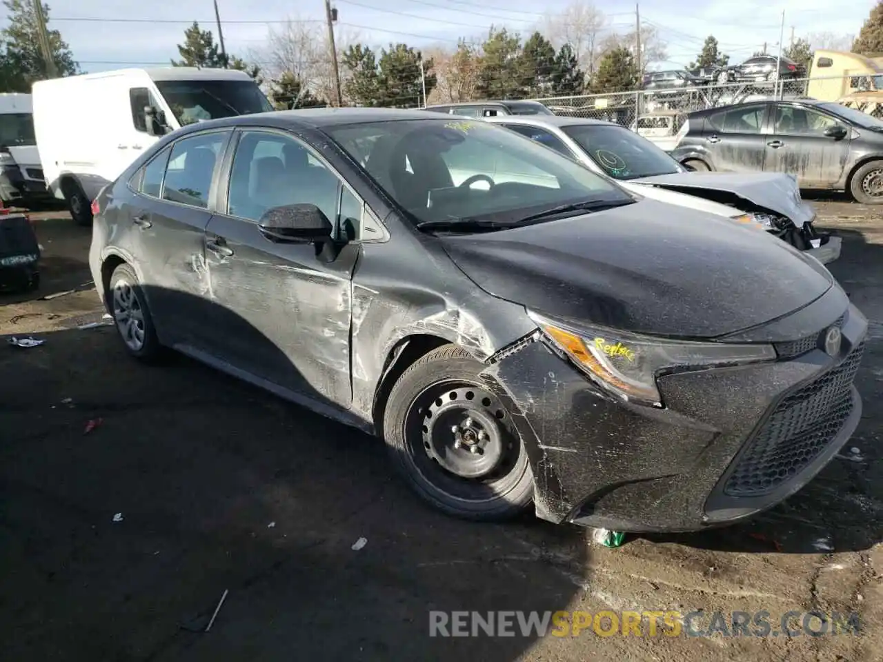 9 Photograph of a damaged car 5YFEPRAE8LP111731 TOYOTA COROLLA 2020