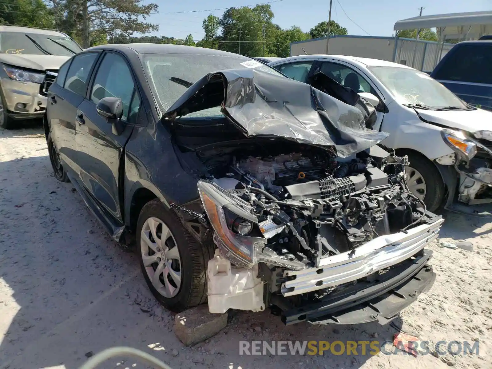 1 Фотография поврежденного автомобиля 5YFEPRAE8LP114578 TOYOTA COROLLA 2020