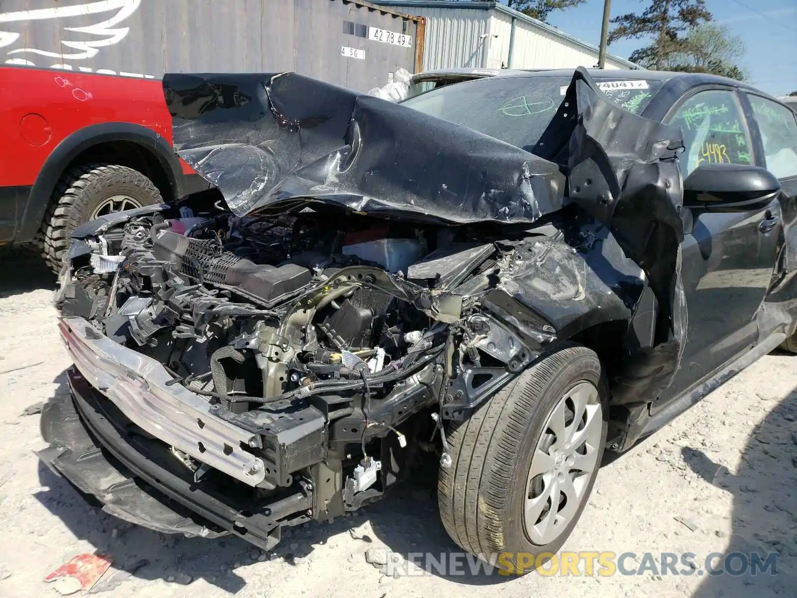 9 Photograph of a damaged car 5YFEPRAE8LP114578 TOYOTA COROLLA 2020