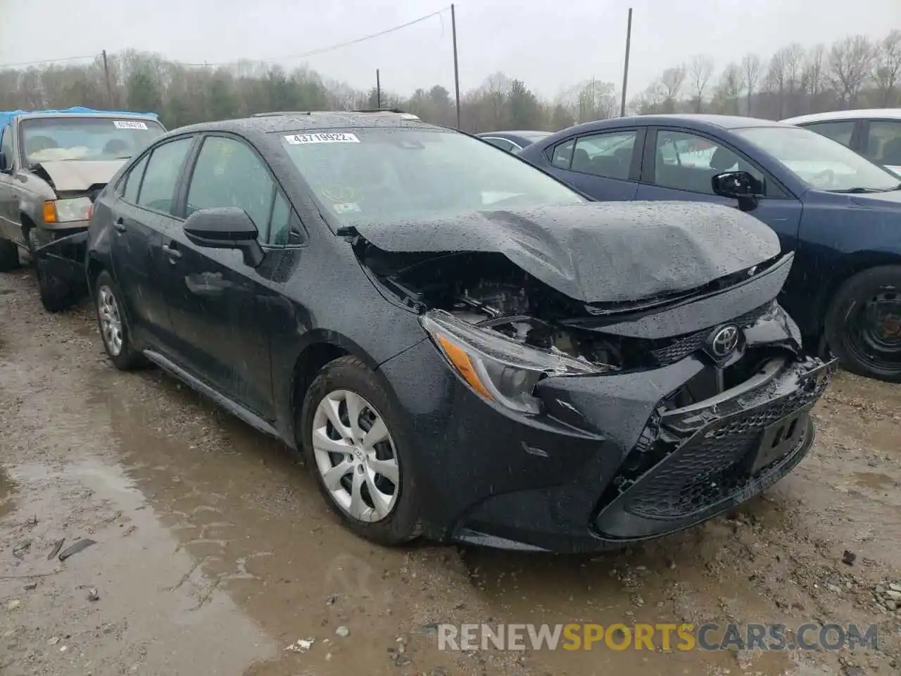 1 Photograph of a damaged car 5YFEPRAE8LP116783 TOYOTA COROLLA 2020