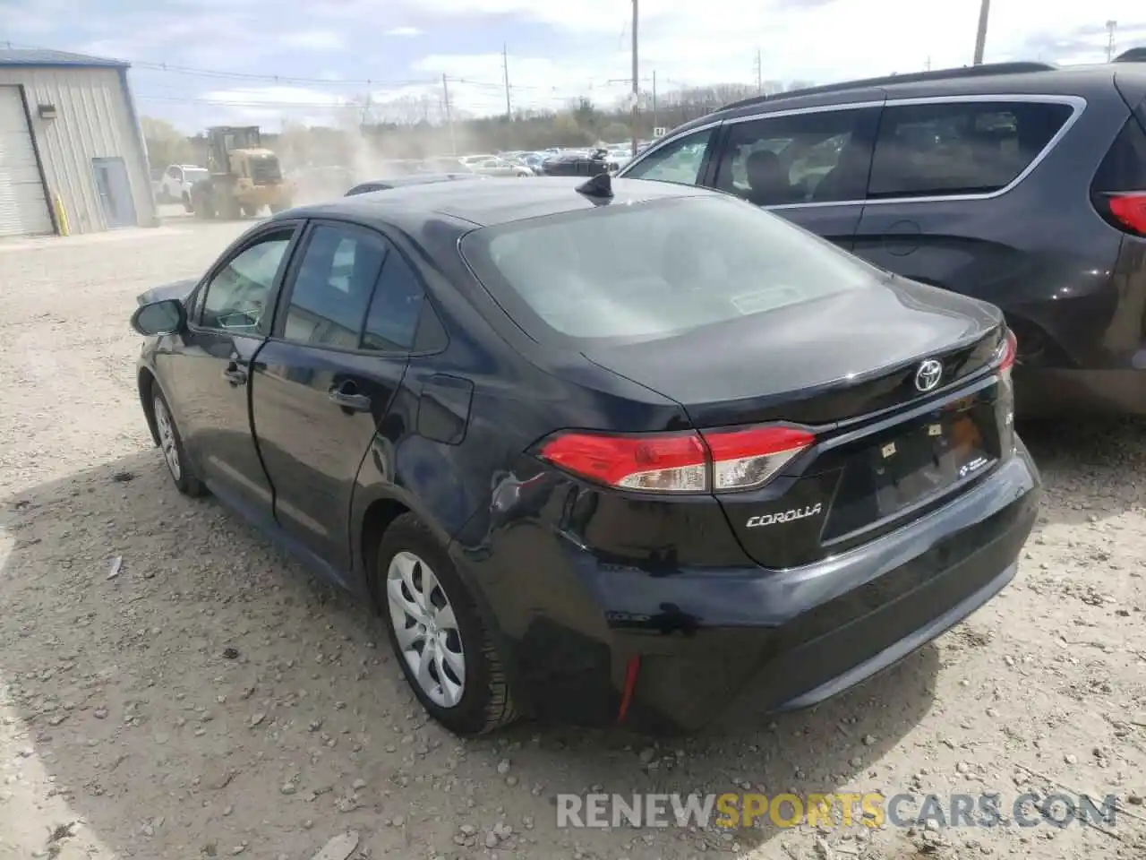 3 Photograph of a damaged car 5YFEPRAE8LP116783 TOYOTA COROLLA 2020