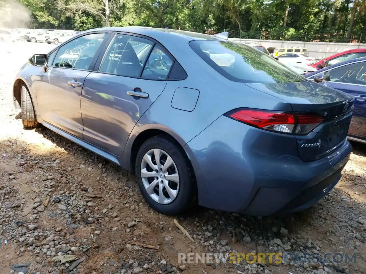 3 Photograph of a damaged car 5YFEPRAE8LP118808 TOYOTA COROLLA 2020