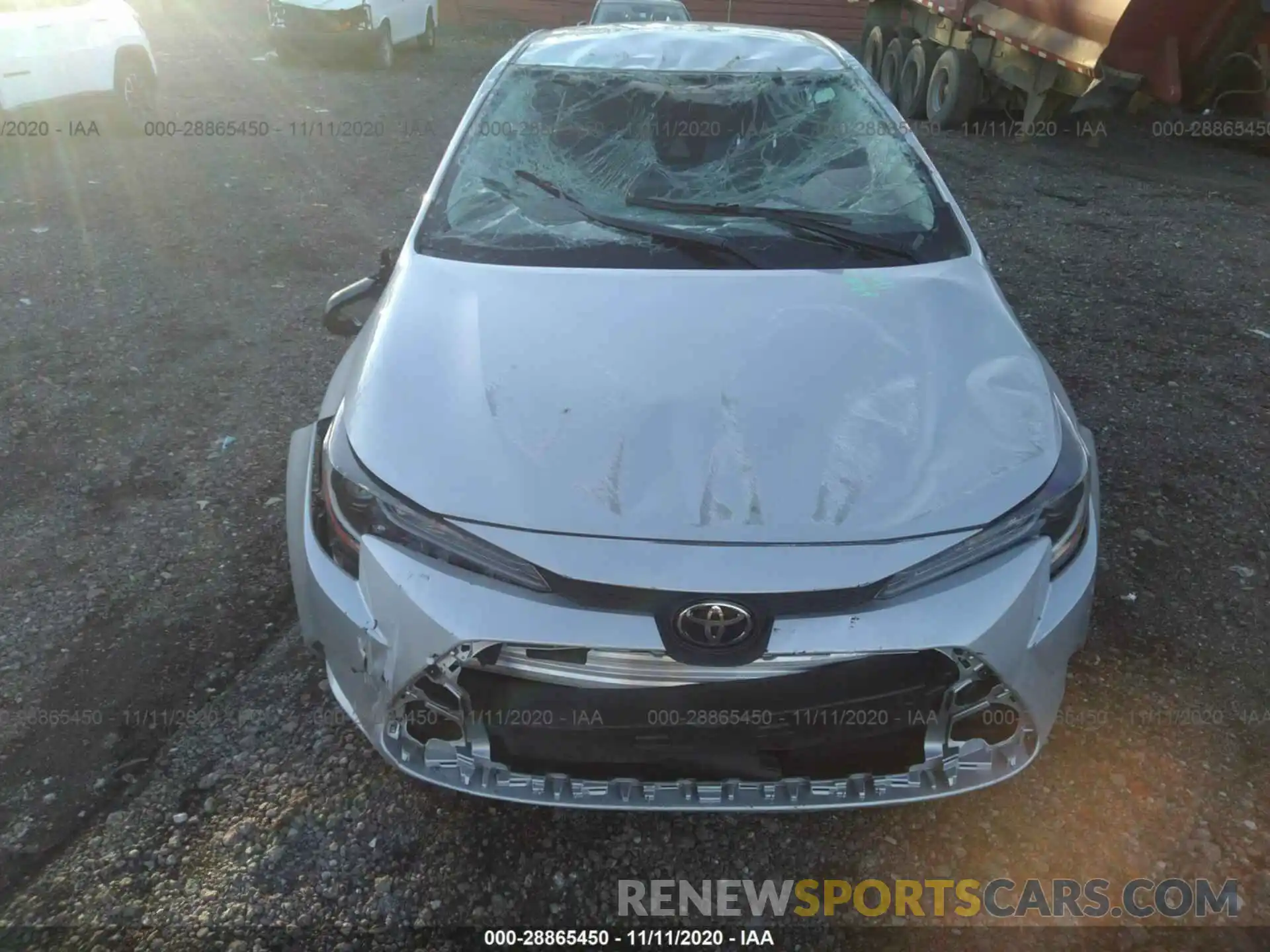 6 Photograph of a damaged car 5YFEPRAE8LP121563 TOYOTA COROLLA 2020