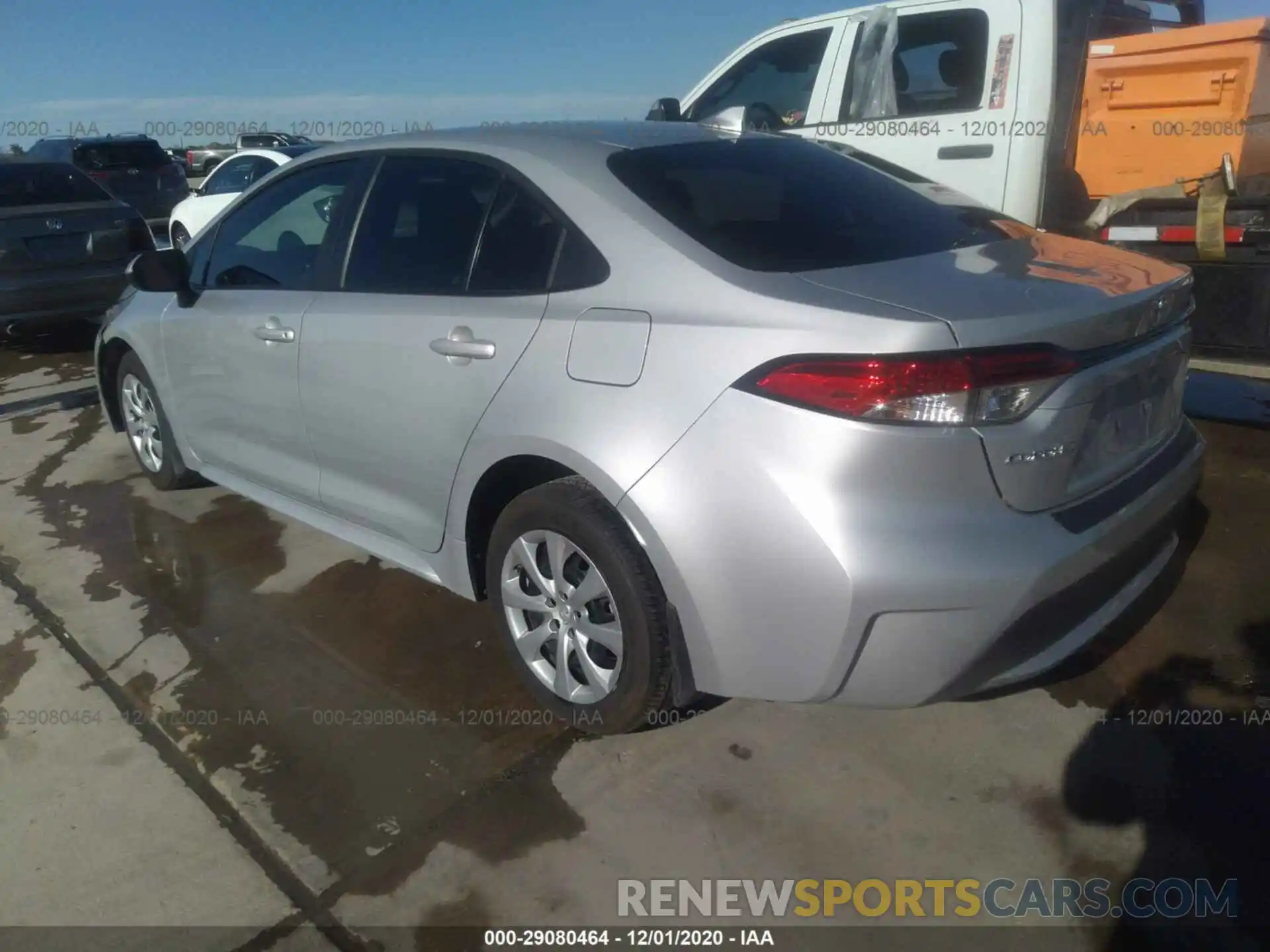 3 Photograph of a damaged car 5YFEPRAE8LP124432 TOYOTA COROLLA 2020