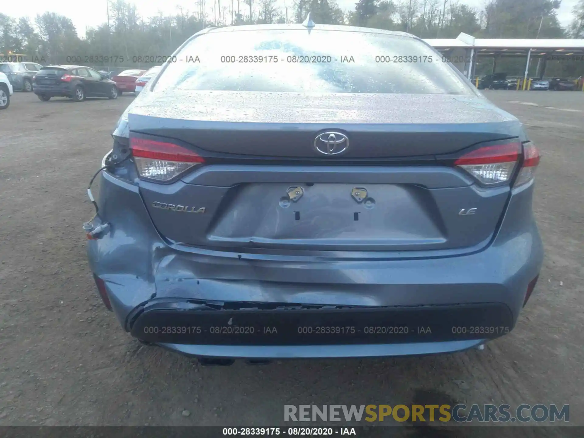 6 Photograph of a damaged car 5YFEPRAE8LP127072 TOYOTA COROLLA 2020