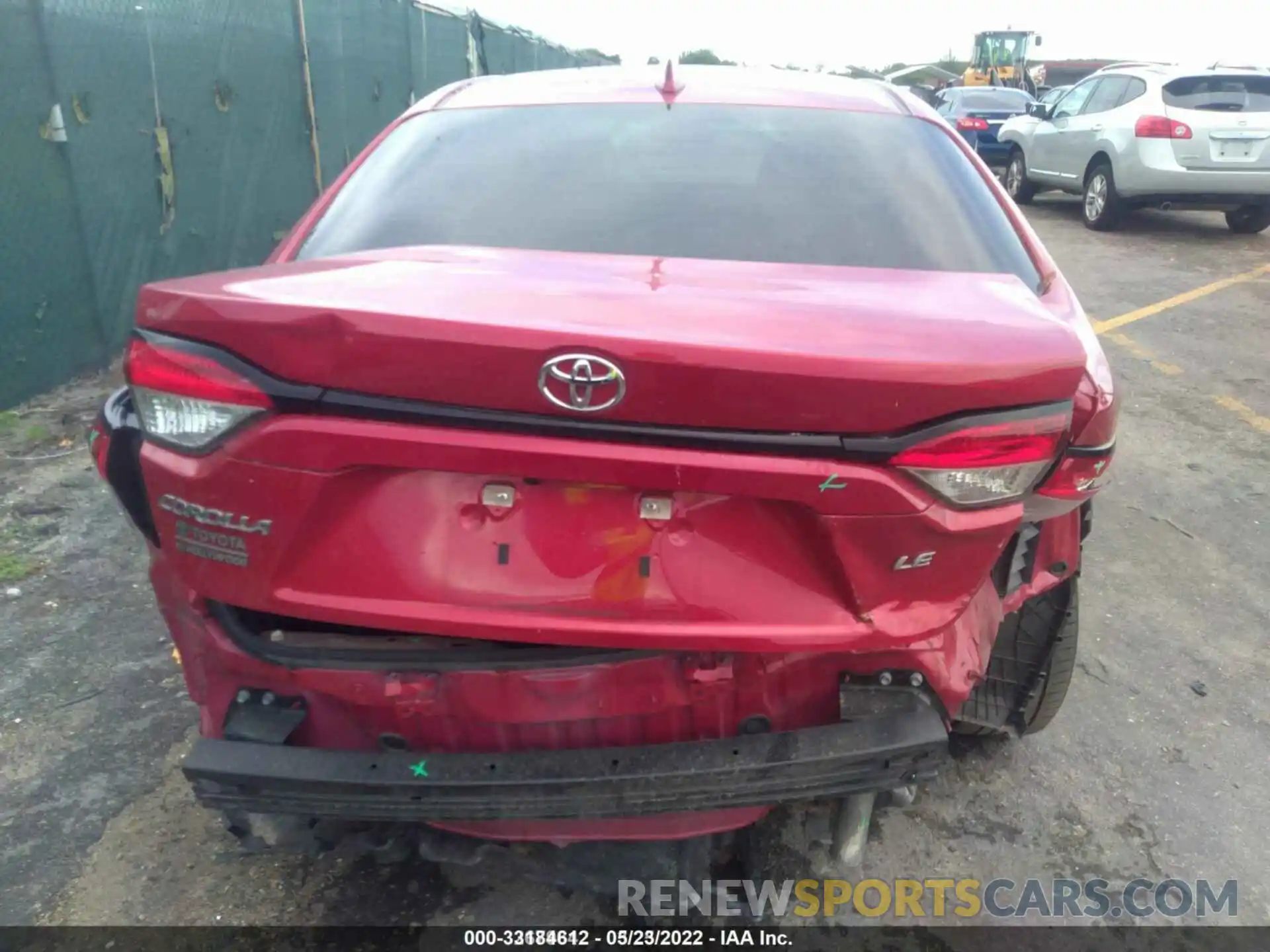 6 Photograph of a damaged car 5YFEPRAE8LP129145 TOYOTA COROLLA 2020