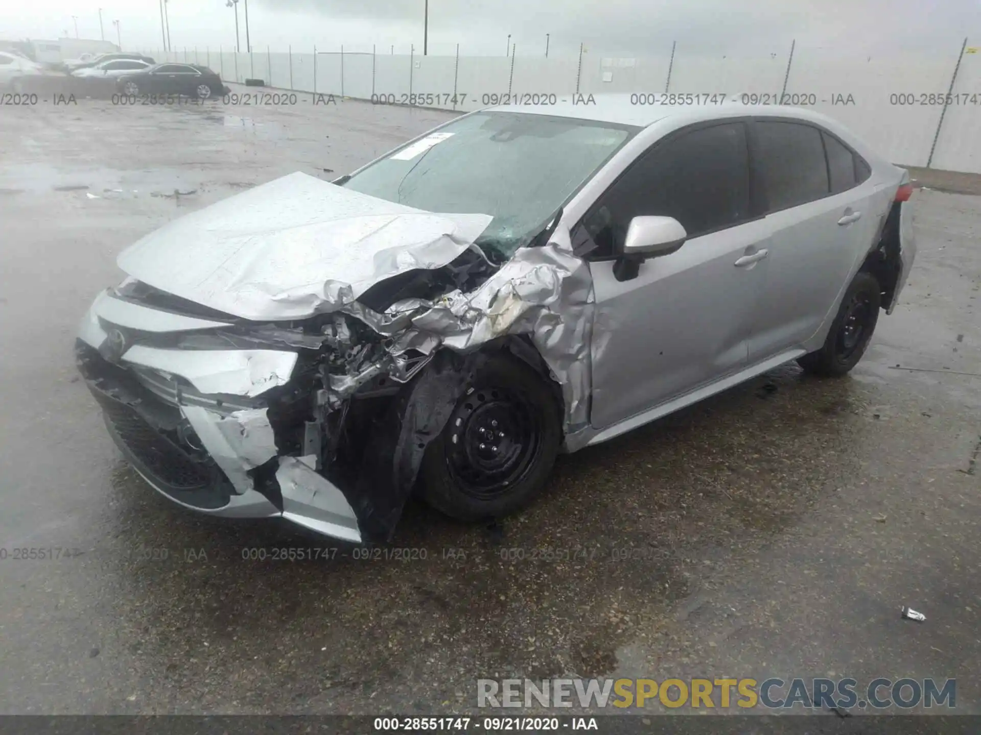 6 Photograph of a damaged car 5YFEPRAE8LP136516 TOYOTA COROLLA 2020