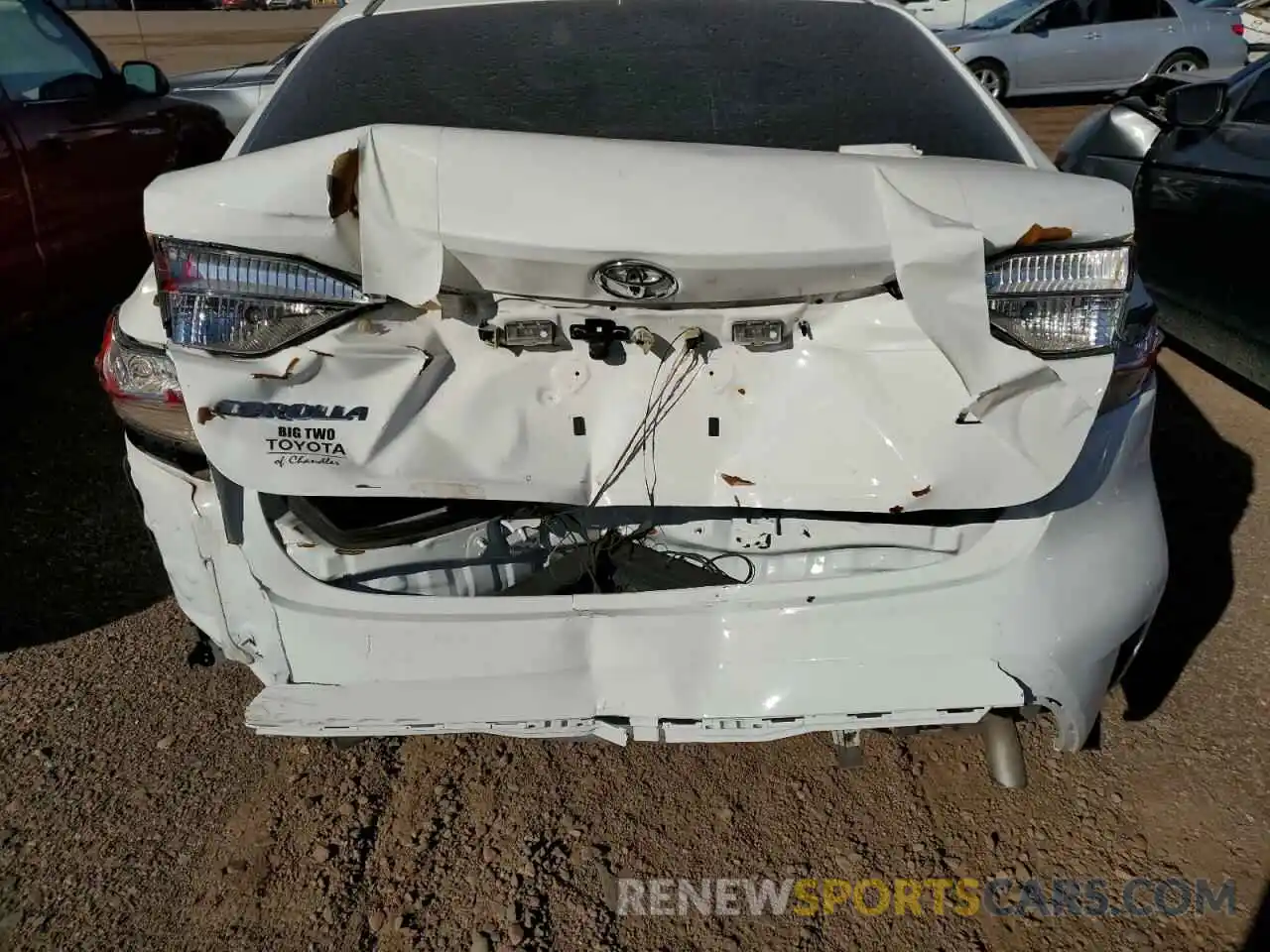 9 Photograph of a damaged car 5YFEPRAE8LP146138 TOYOTA COROLLA 2020