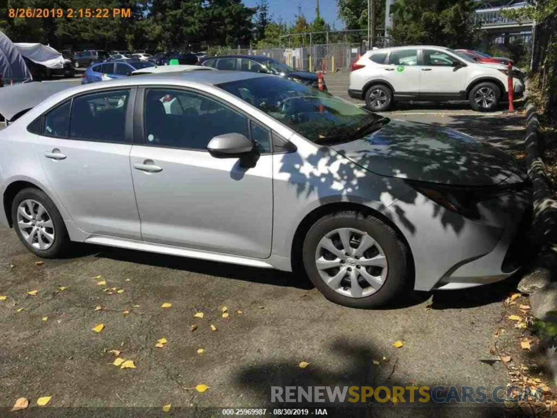 14 Photograph of a damaged car 5YFEPRAE9LP004865 TOYOTA COROLLA 2020