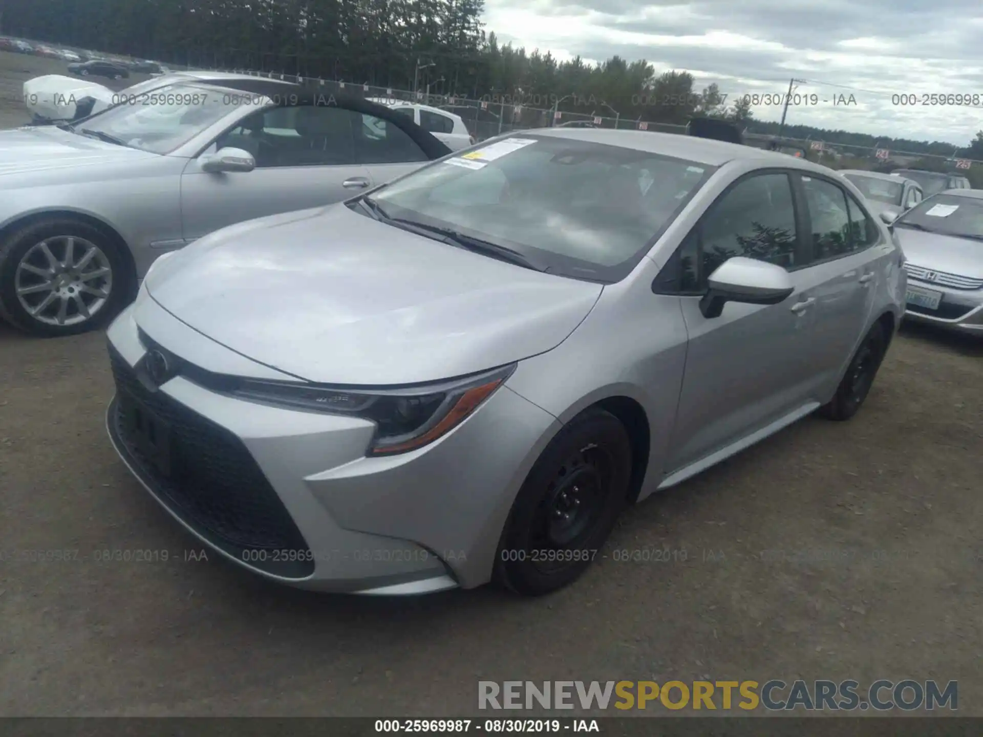 2 Photograph of a damaged car 5YFEPRAE9LP004865 TOYOTA COROLLA 2020