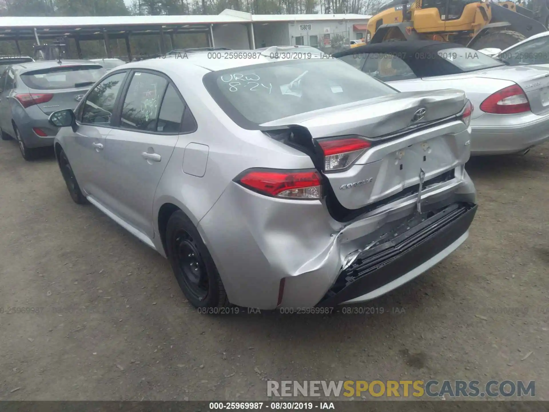 3 Photograph of a damaged car 5YFEPRAE9LP004865 TOYOTA COROLLA 2020