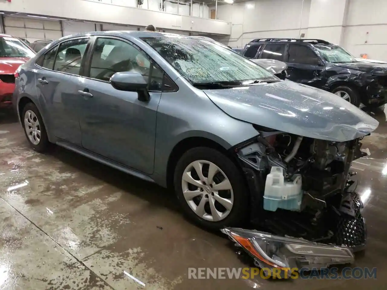 1 Photograph of a damaged car 5YFEPRAE9LP004882 TOYOTA COROLLA 2020