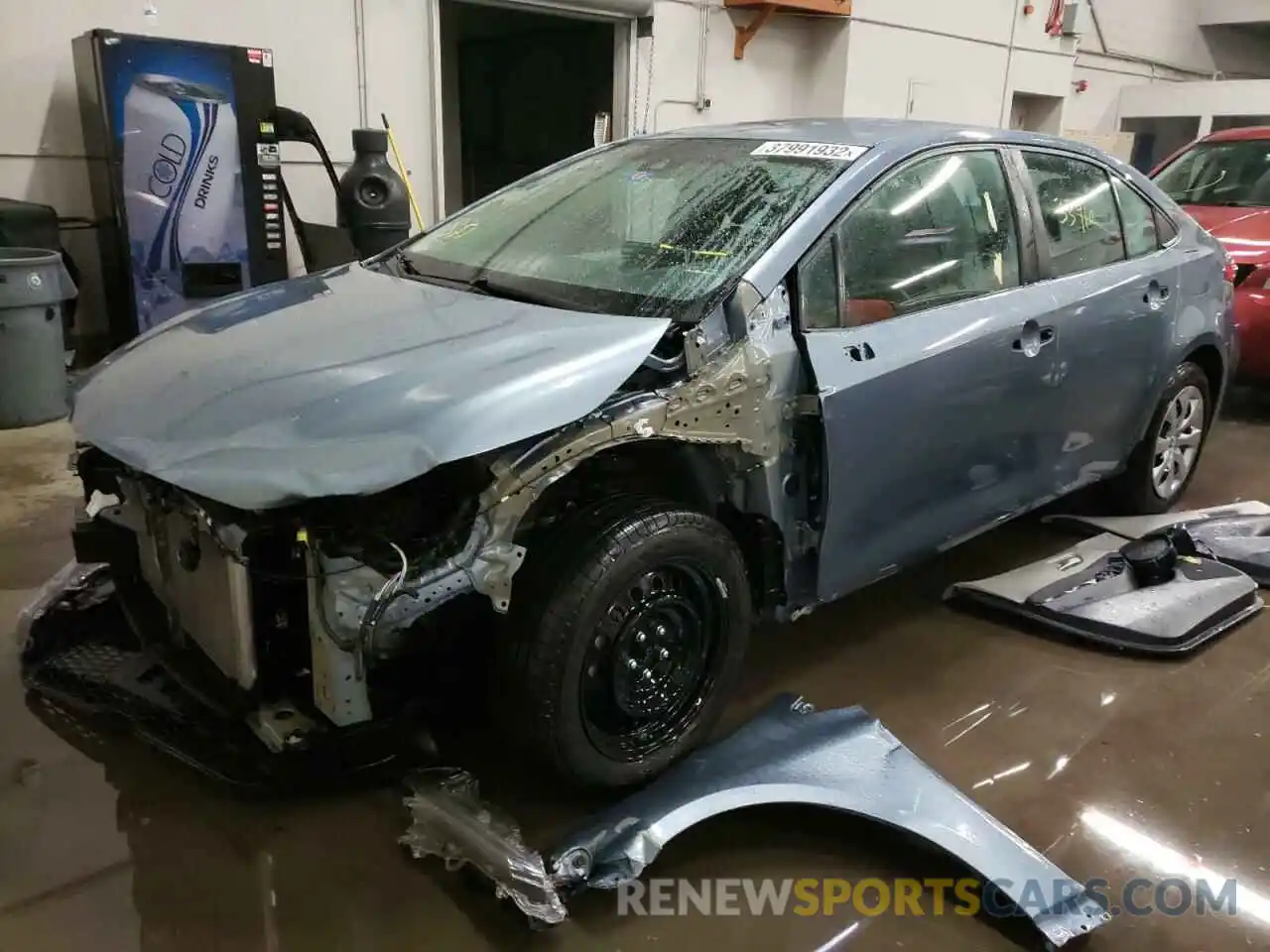 2 Photograph of a damaged car 5YFEPRAE9LP004882 TOYOTA COROLLA 2020