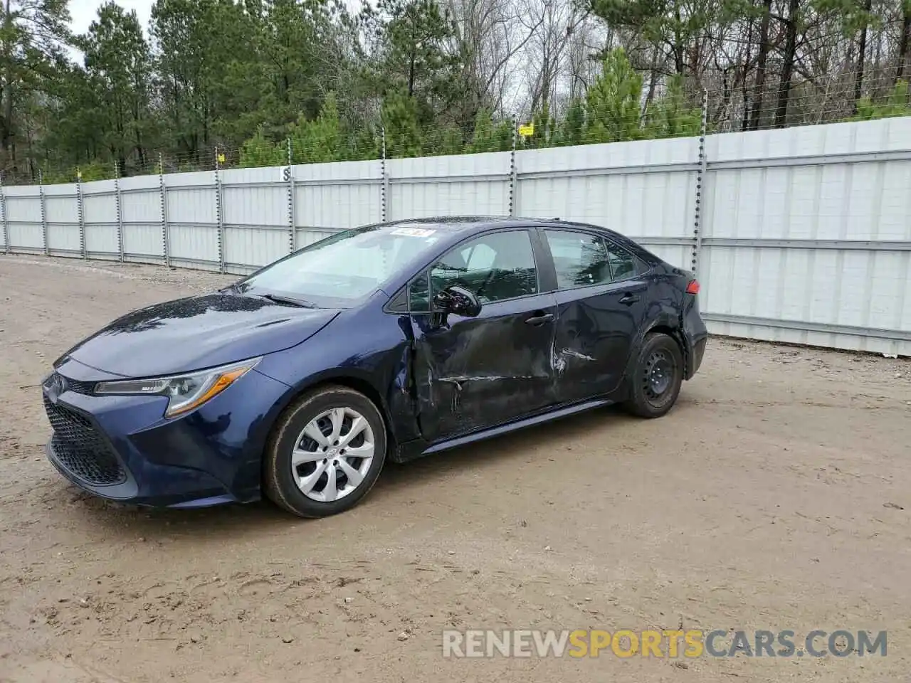 1 Photograph of a damaged car 5YFEPRAE9LP005188 TOYOTA COROLLA 2020