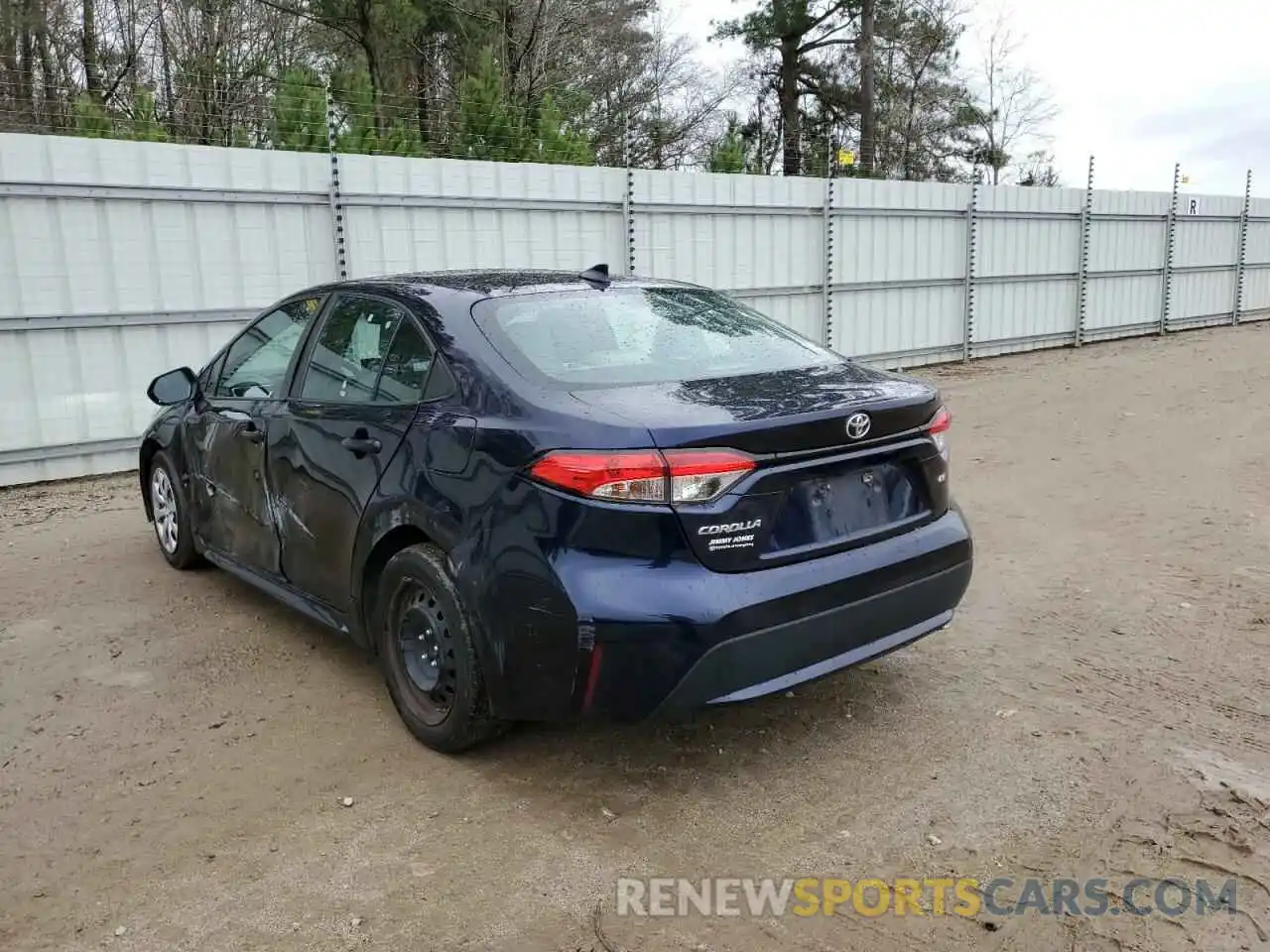 2 Photograph of a damaged car 5YFEPRAE9LP005188 TOYOTA COROLLA 2020