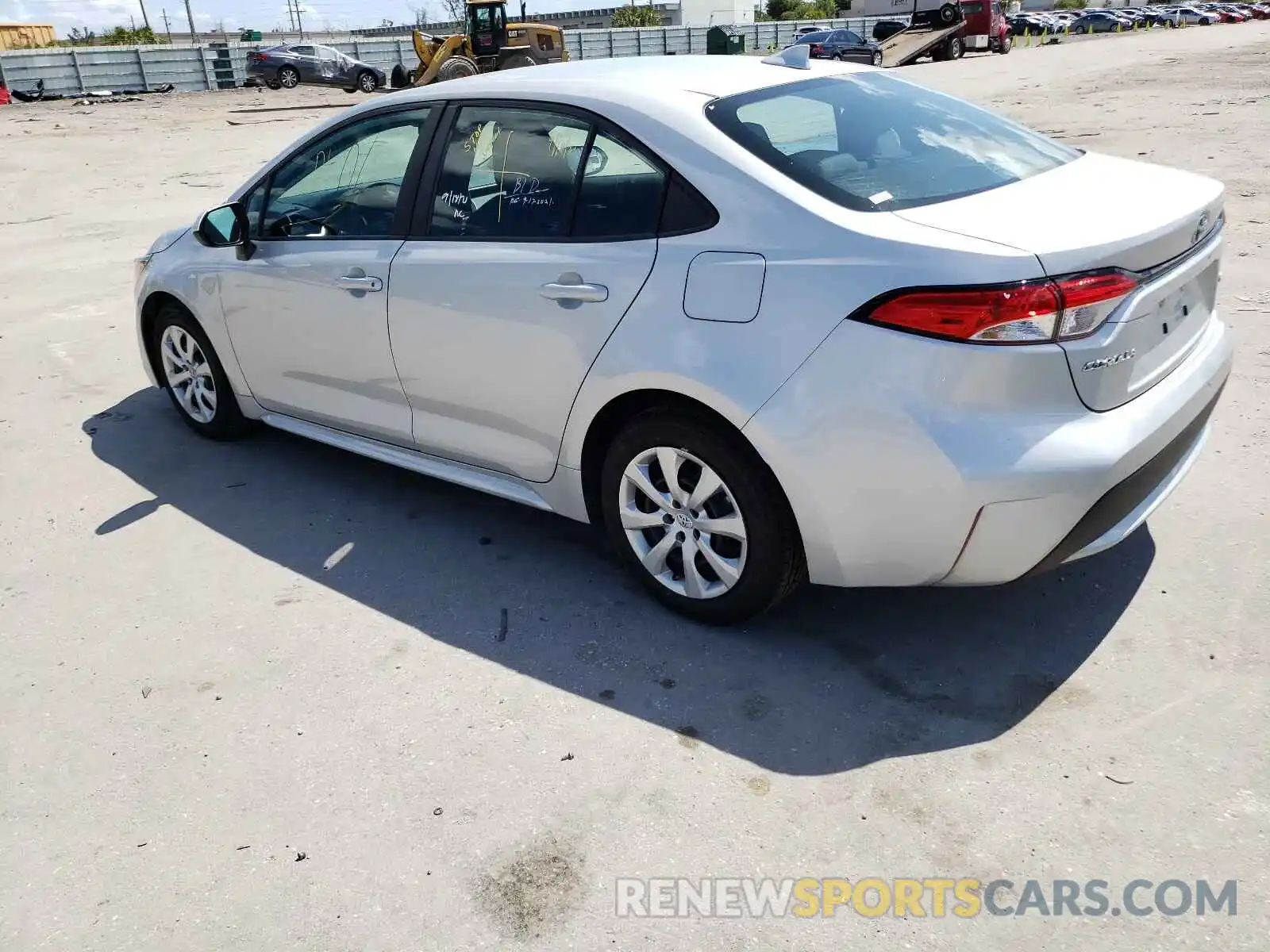 3 Photograph of a damaged car 5YFEPRAE9LP005434 TOYOTA COROLLA 2020