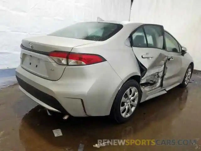 4 Photograph of a damaged car 5YFEPRAE9LP006244 TOYOTA COROLLA 2020