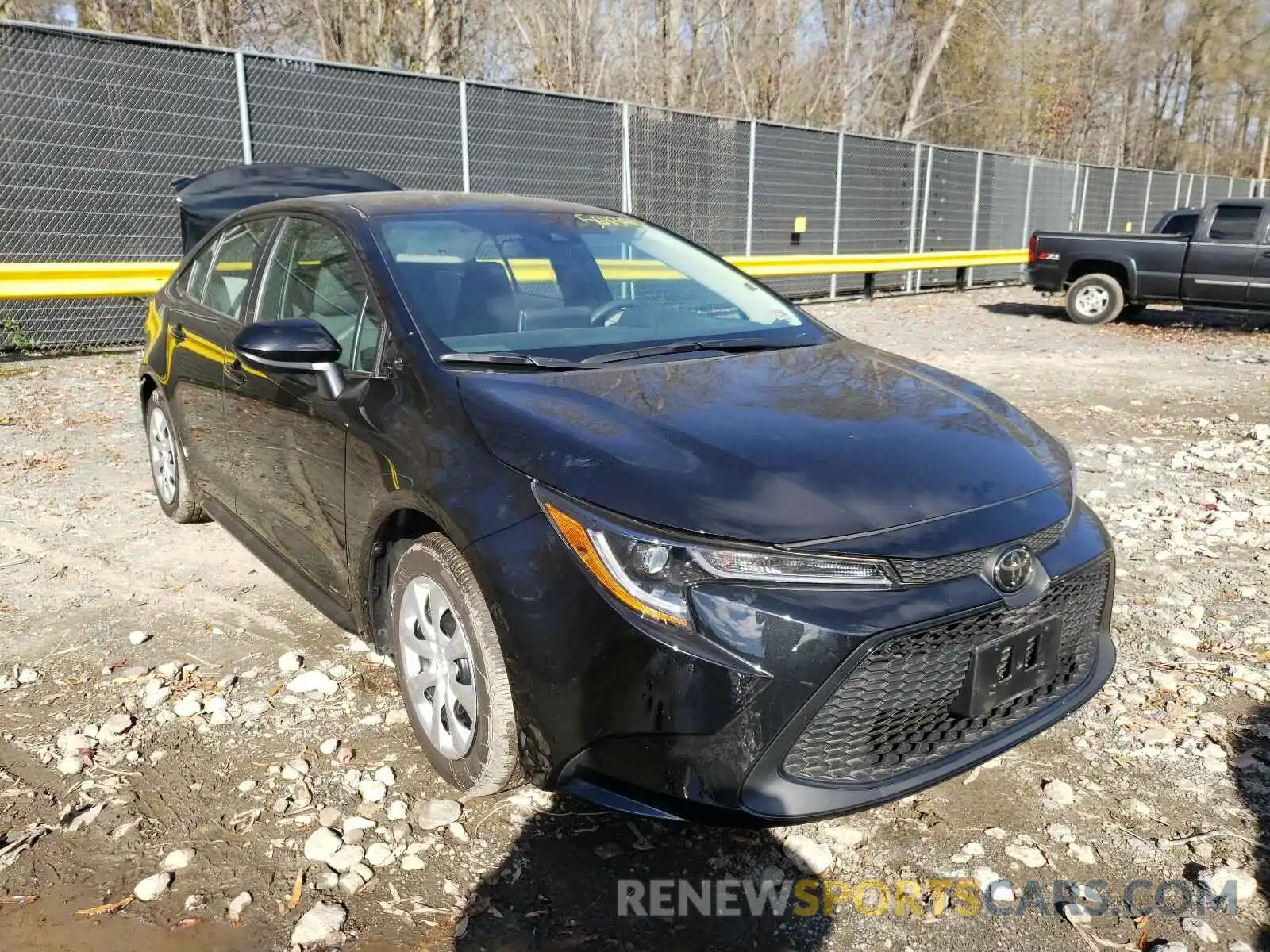 1 Photograph of a damaged car 5YFEPRAE9LP006521 TOYOTA COROLLA 2020