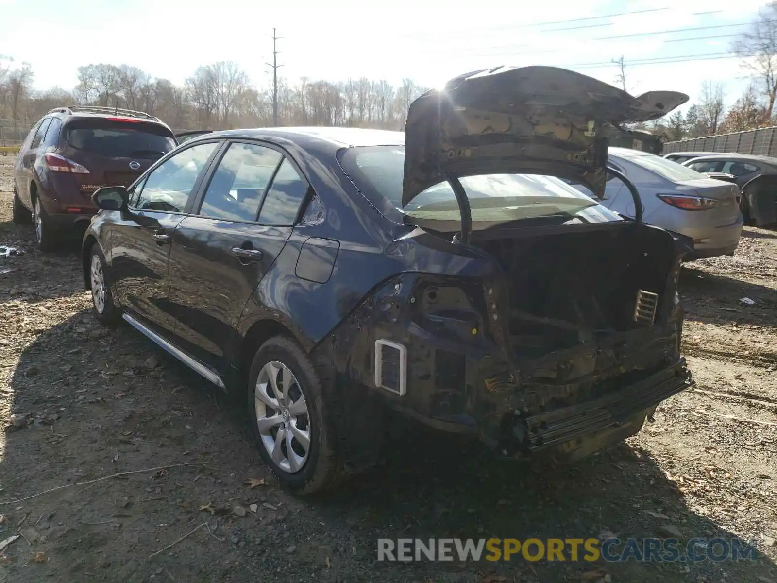 3 Photograph of a damaged car 5YFEPRAE9LP006521 TOYOTA COROLLA 2020