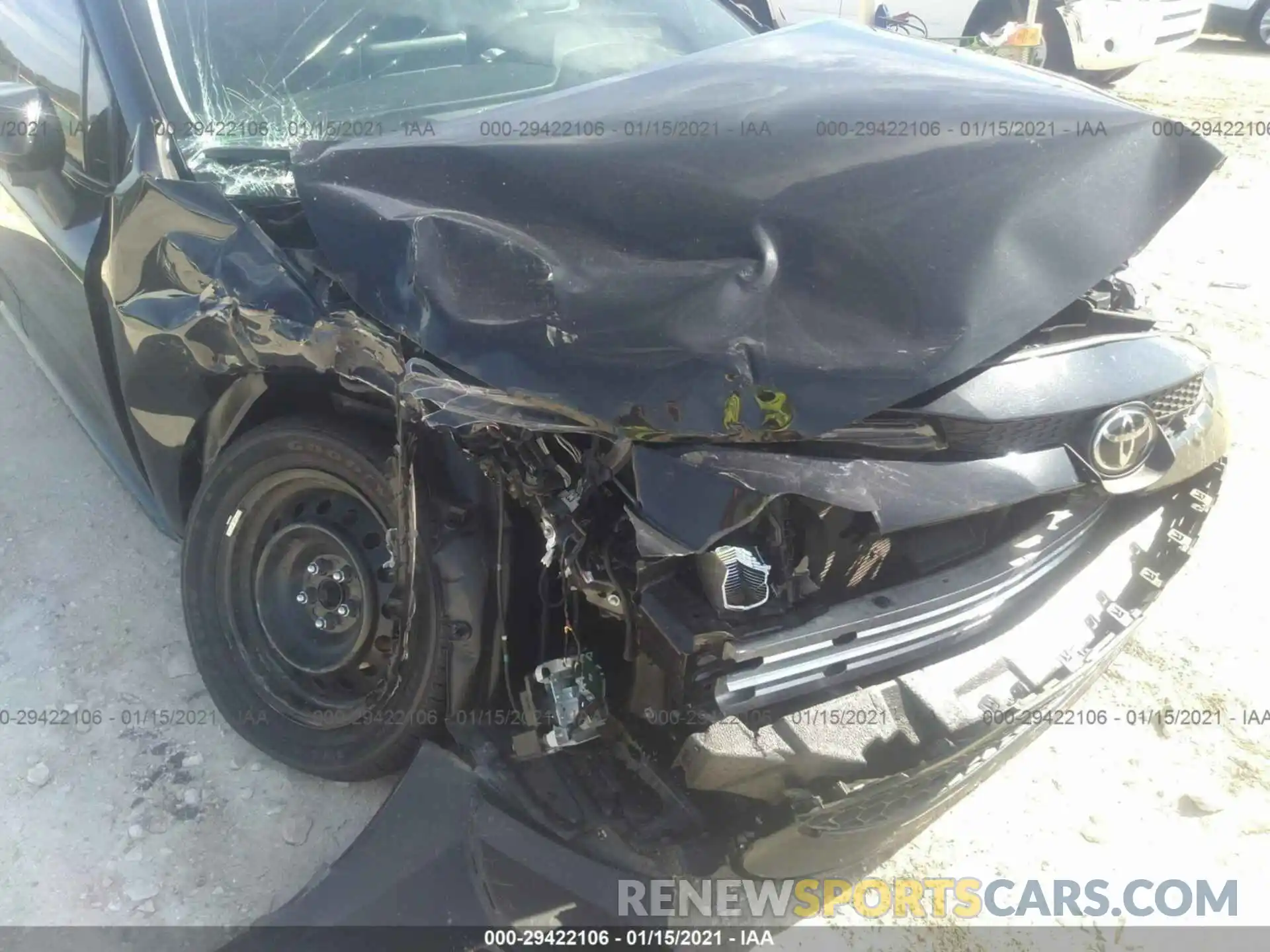 6 Photograph of a damaged car 5YFEPRAE9LP009581 TOYOTA COROLLA 2020