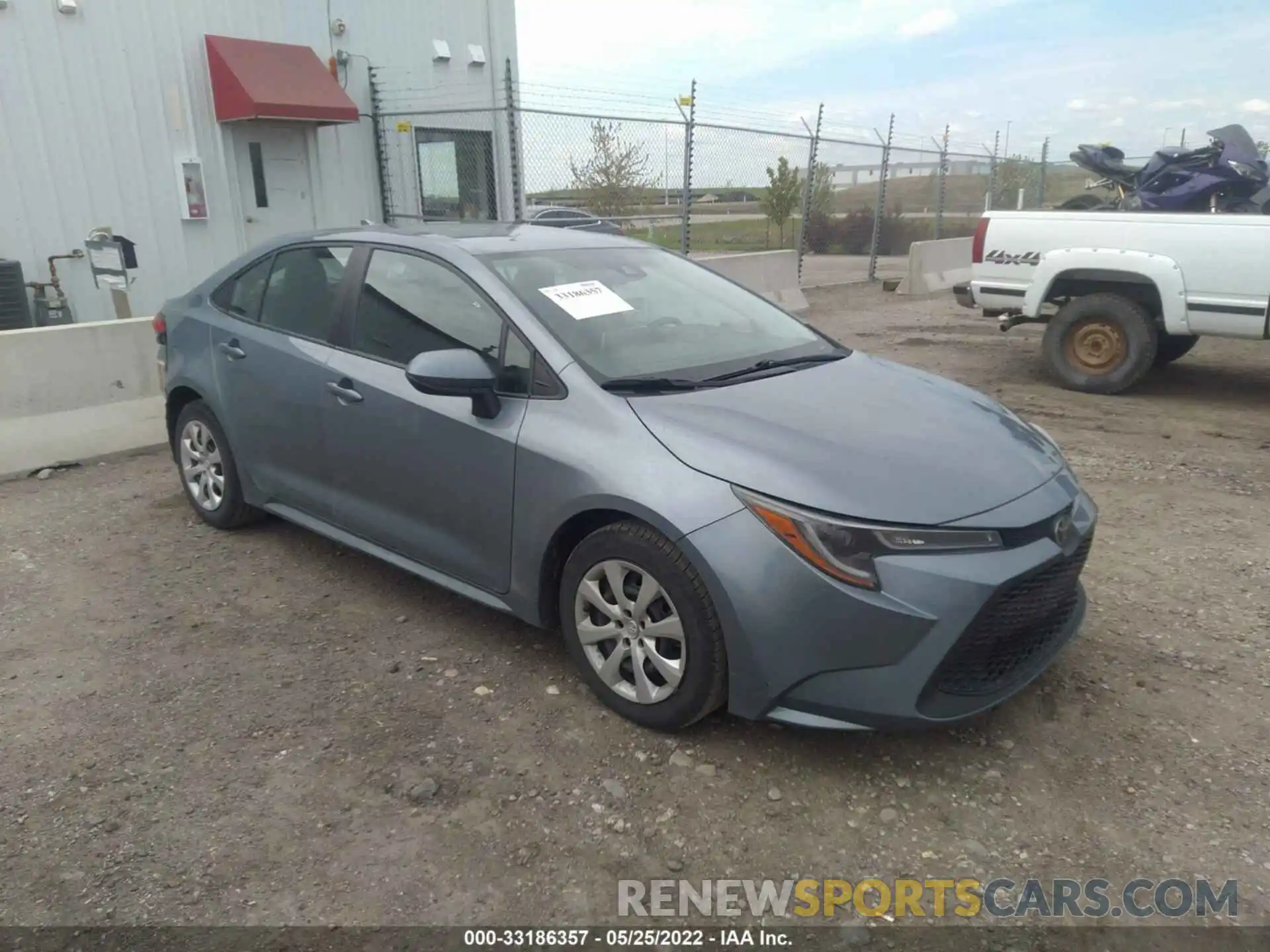 1 Photograph of a damaged car 5YFEPRAE9LP011427 TOYOTA COROLLA 2020